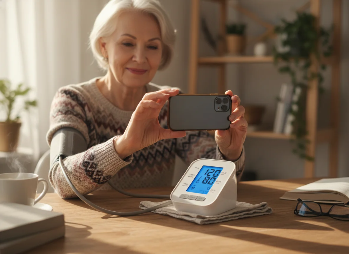 Modern apps with multi-profile support make it easier for caregivers to track multiple family members' blood pressure trends
